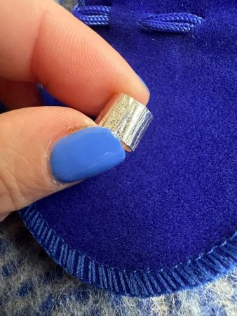 Bark Texture Tube Cuff