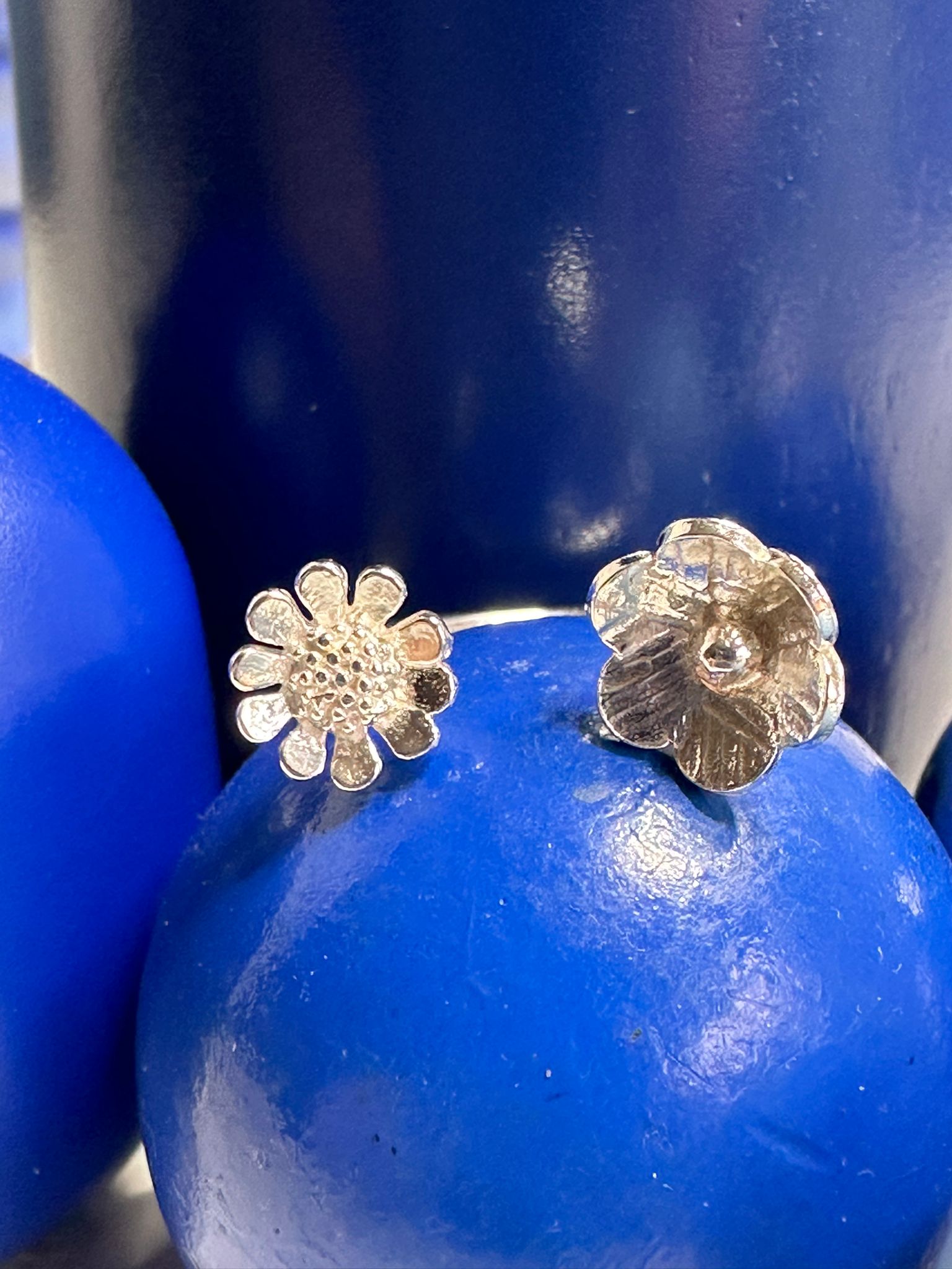 Double Flower adjustable ring — image 3