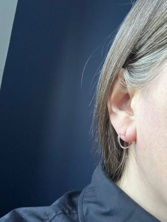 Small Wire Hoop Earrings